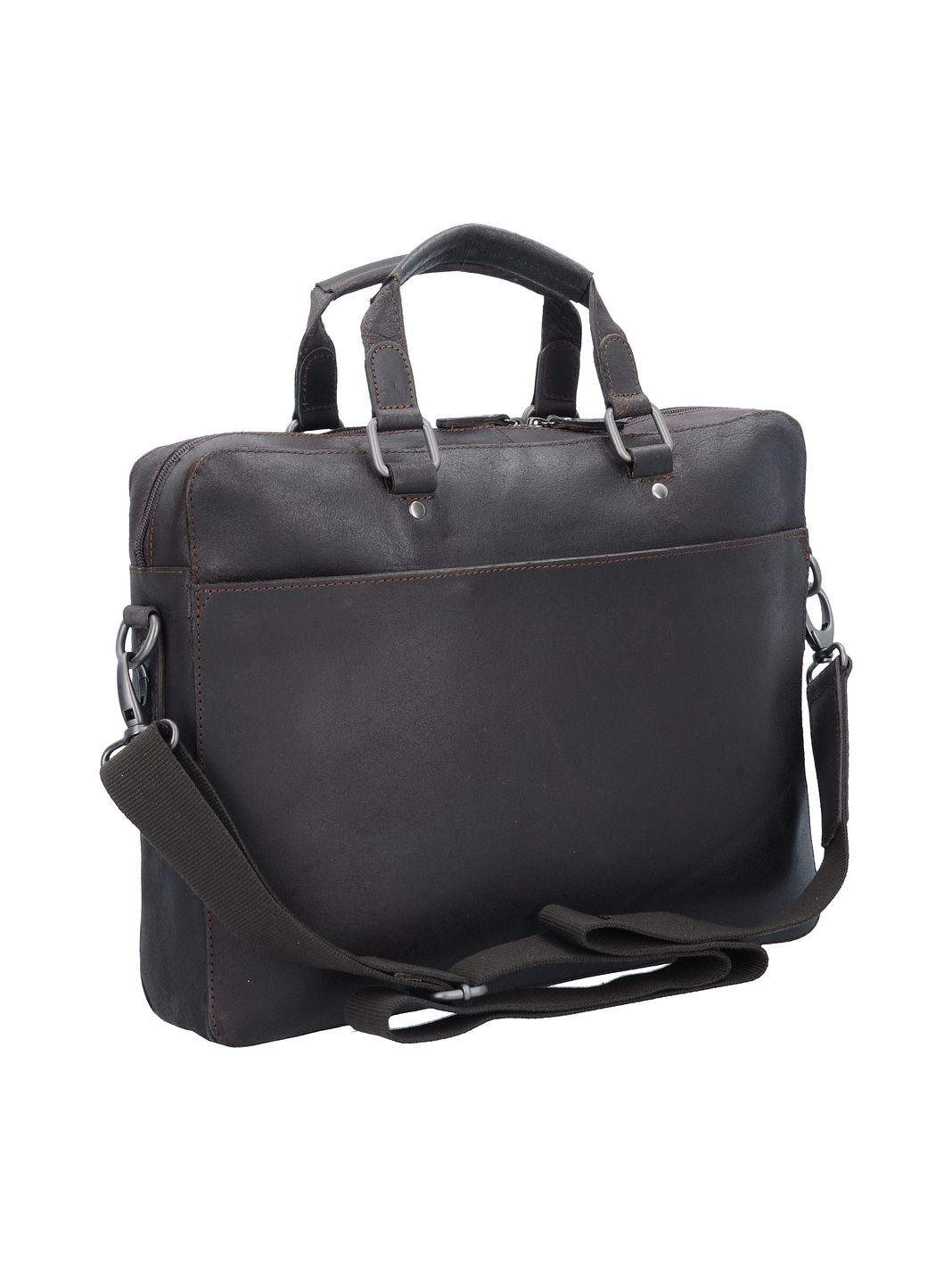 Leonhard Heyden Dakota Valigetta Vera Pelle 37 cm Vano porta PC Leonhard Heyden Dakota Valigetta Vera Pelle 37 cm Vano porta PC