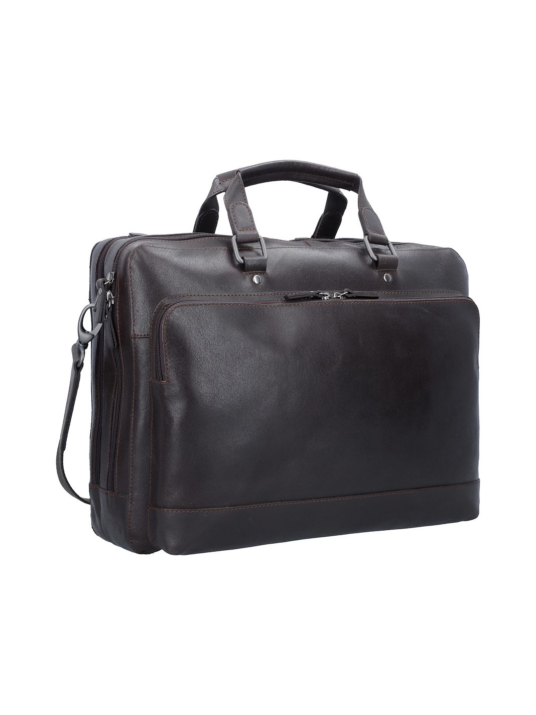 Leonhard Heyden Dakota Valigetta Vera Pelle 40 cm Vano porta PC Leonhard Heyden Dakota Valigetta Vera Pelle 40 cm Vano porta PC