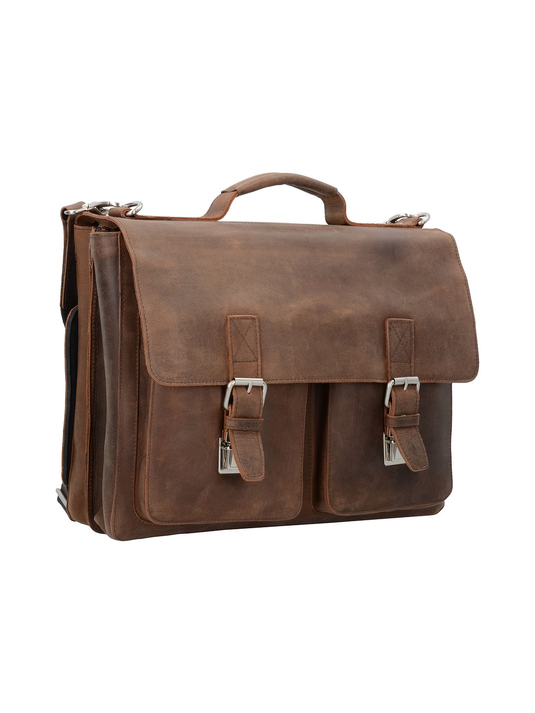 Leonhard Heyden Salisbury Valigetta Vera Pelle 39 cm Vano porta PC Leonhard Heyden Salisbury Valigetta Vera Pelle 39 cm Vano porta PC