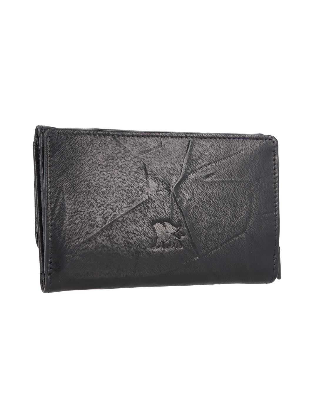 mano Donna Aurona RFID Portafoglio Protezione RFID Vera Pelle 14.5 cm