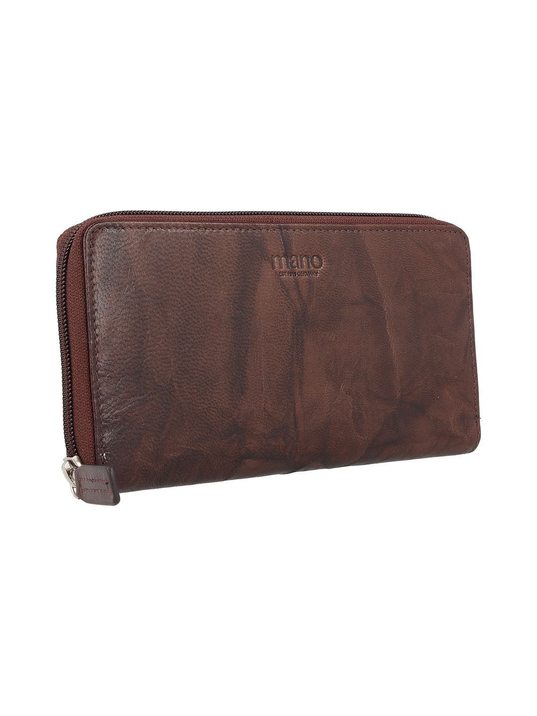 mano Donna Aurona RFID Portafoglio Vera Pelle 19 cm
