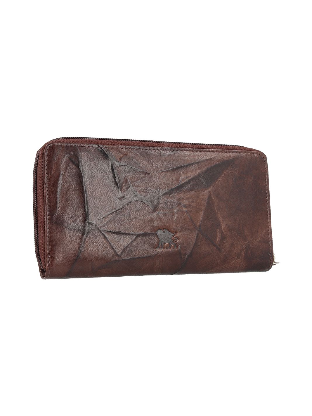 mano Donna Aurona RFID Portafoglio Vera Pelle 19 cm