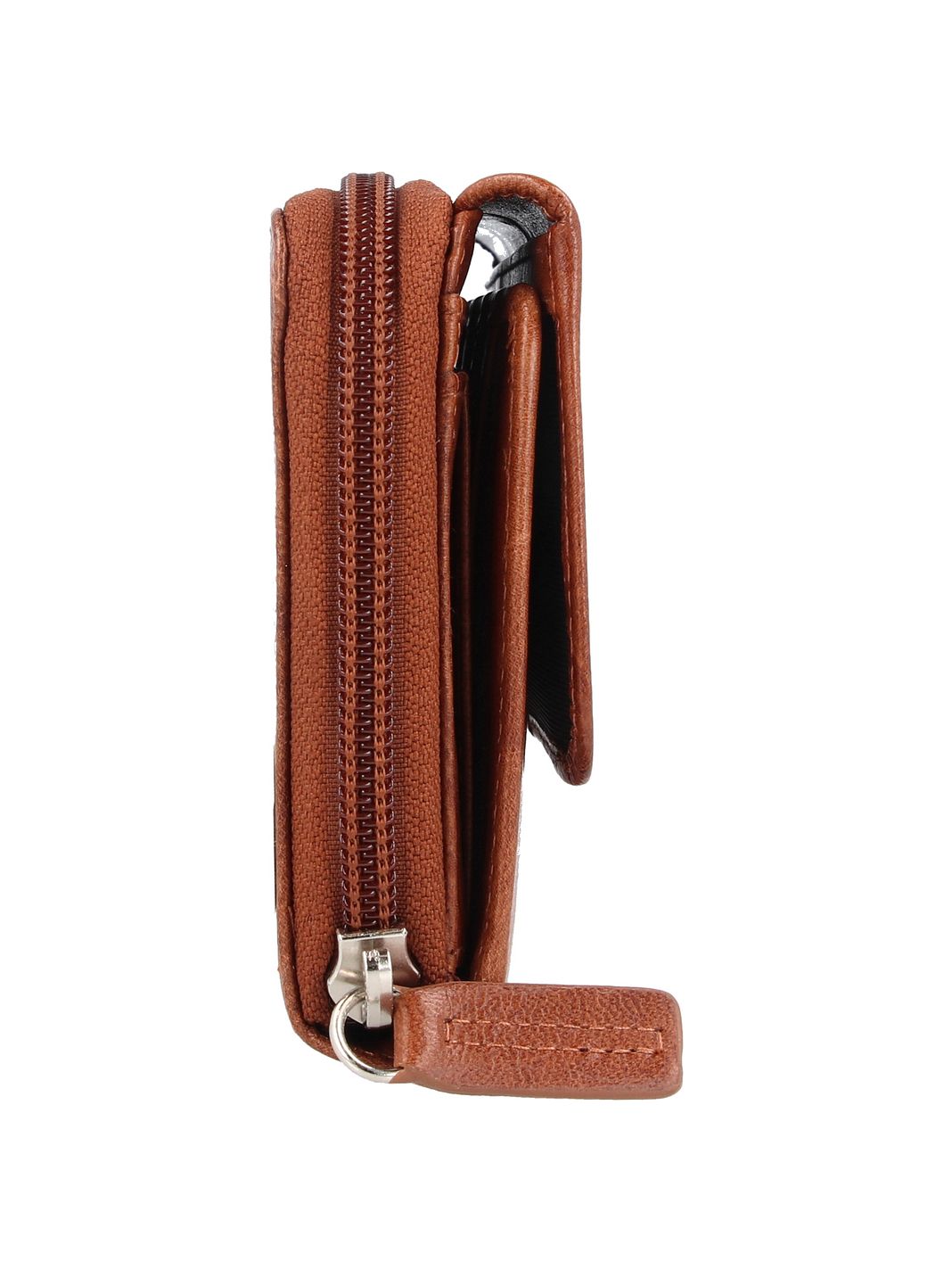 mano Donna Aurona RFID Portafoglio Protezione RFID Vera Pelle 18 cm
