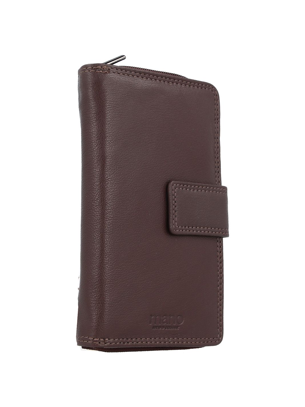 mano Donna Giulia Portafoglio Vera Pelle 16.5 cm mano Donna Giulia Portafoglio Vera Pelle 16.5 cm
