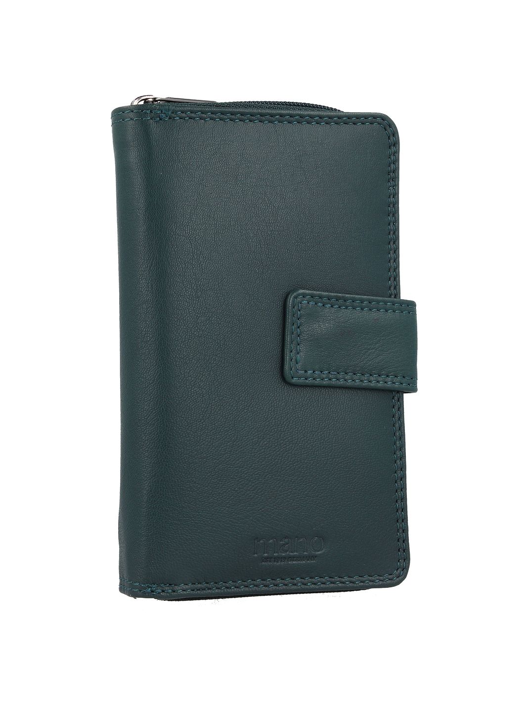 mano Donna Giulia Portafoglio Vera Pelle 16.5 cm mano Donna Giulia Portafoglio Vera Pelle 16.5 cm