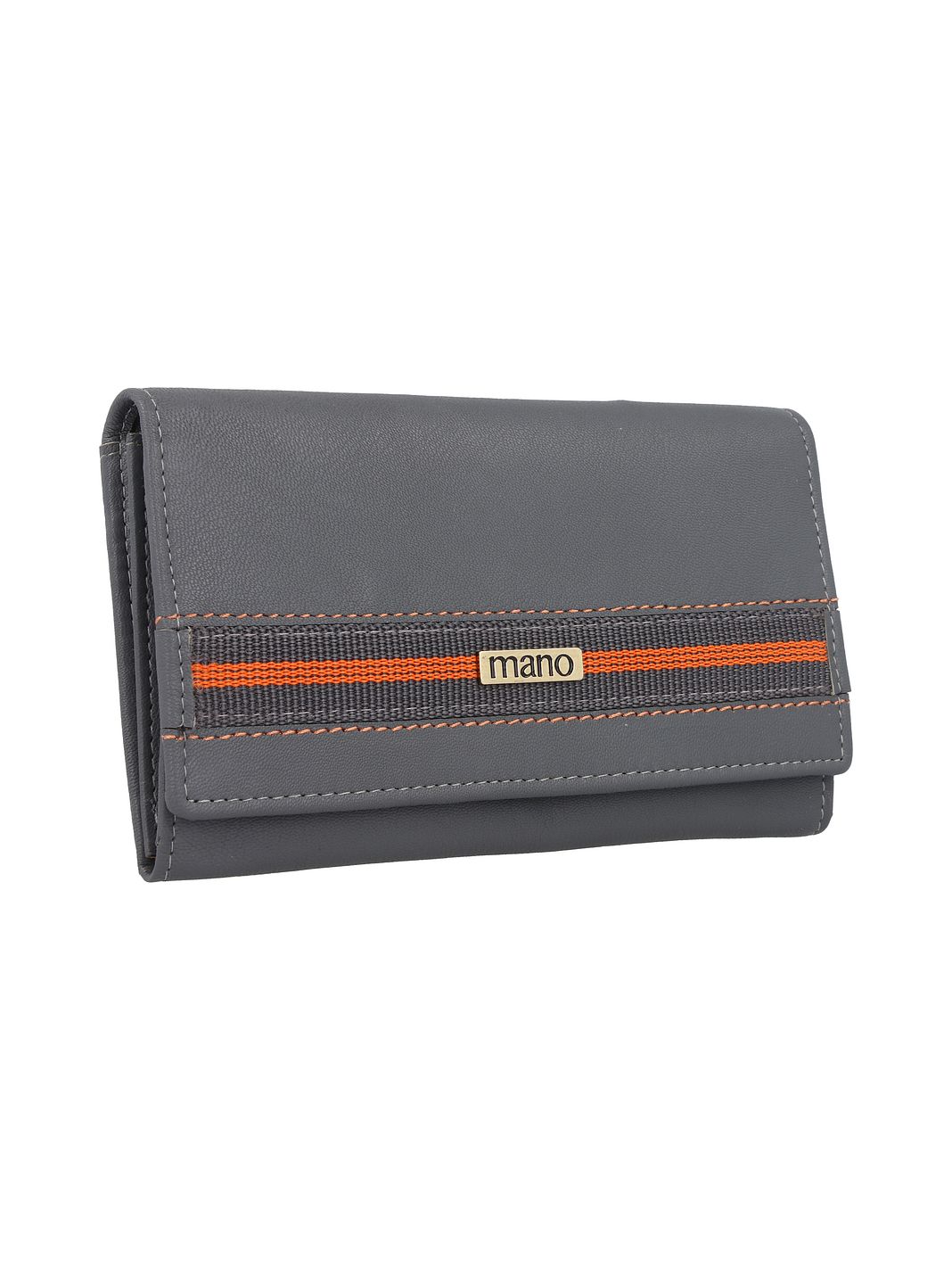 mano Don Leonardo Portafoglio Protezione RFID Vera Pelle 16 cm