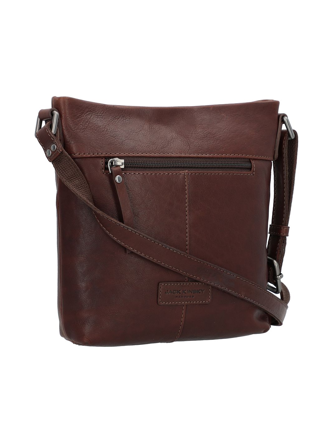 Jack Kinsky Montreal Borsa a tracolla Vera Pelle 19 cm Jack Kinsky Montreal Borsa a tracolla Vera Pelle 19 cm