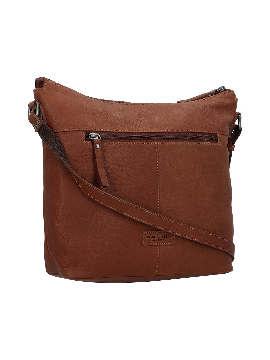 Jack Kinsky Montreal Borsa a tracolla Vera Pelle 26 cm Jack Kinsky Montreal Borsa a tracolla Vera Pelle 26 cm
