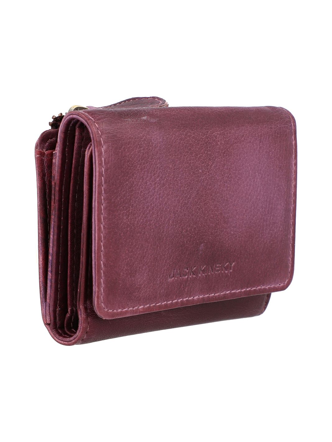 Jack Kinsky Nassau Portafoglio Protezione RFID Vera Pelle 11 cm Jack Kinsky Nassau Portafoglio Protezione RFID Vera Pelle 11 cm