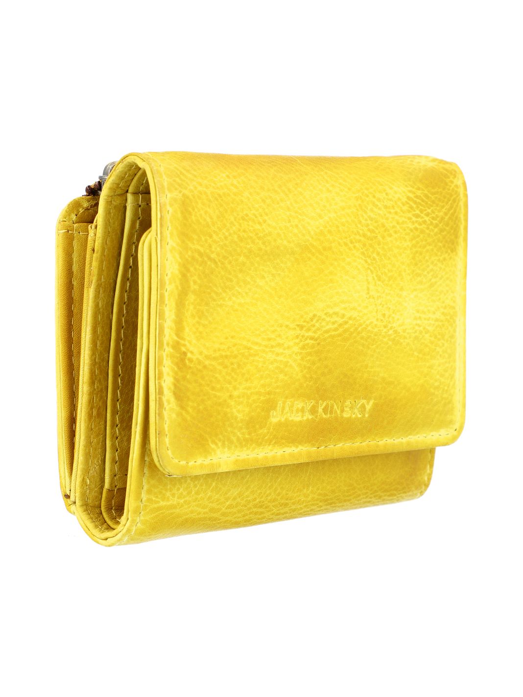 Jack Kinsky Nassau Portafoglio Protezione RFID Vera Pelle 11 cm Jack Kinsky Nassau Portafoglio Protezione RFID Vera Pelle 11 cm
