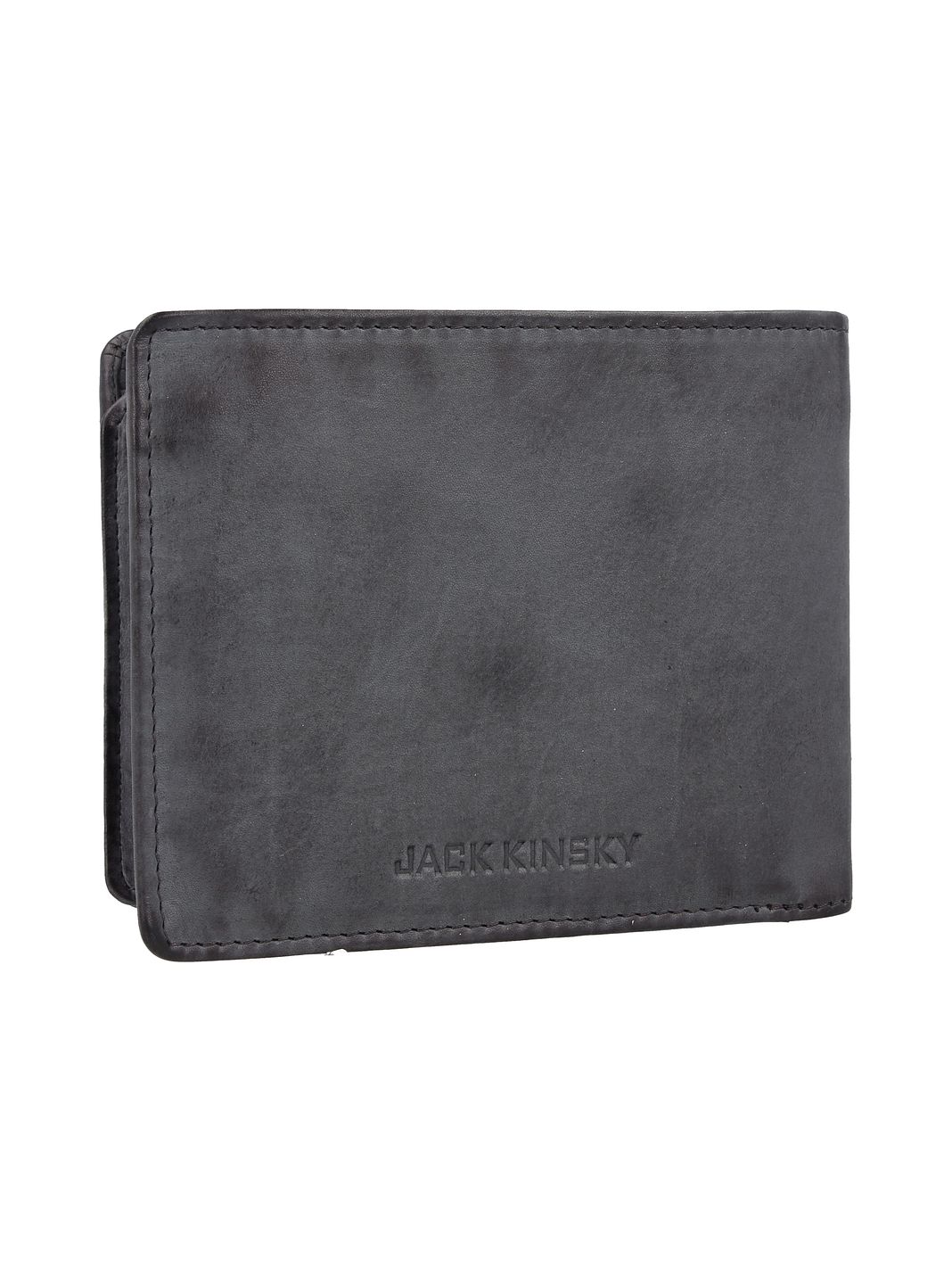 Jack Kinsky Nelson Portafoglio Protezione RFID Vera Pelle 13 cm Jack Kinsky Nelson Portafoglio Protezione RFID Vera Pelle 13 cm