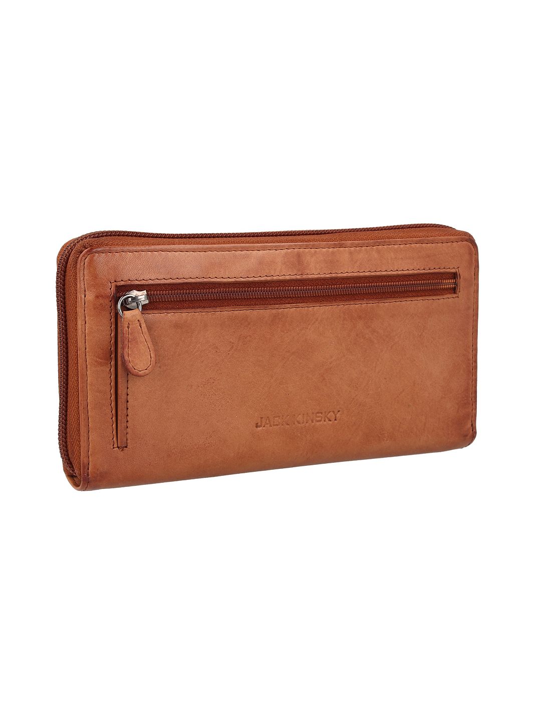 Jack Kinsky Nelson Portafoglio Protezione RFID Vera Pelle 20 cm Jack Kinsky Nelson Portafoglio Protezione RFID Vera Pelle 20 cm
