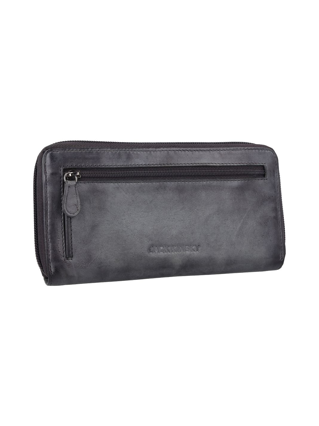 Jack Kinsky Nelson Portafoglio Protezione RFID Vera Pelle 20 cm Jack Kinsky Nelson Portafoglio Protezione RFID Vera Pelle 20 cm