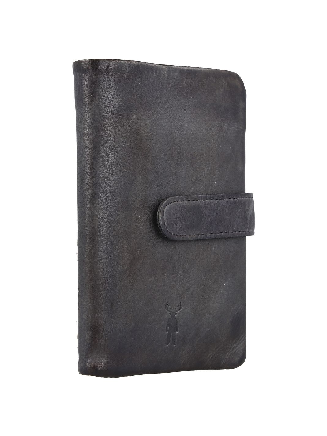 Jack Kinsky Nelson Portafoglio Protezione RFID Vera Pelle 14.5 cm