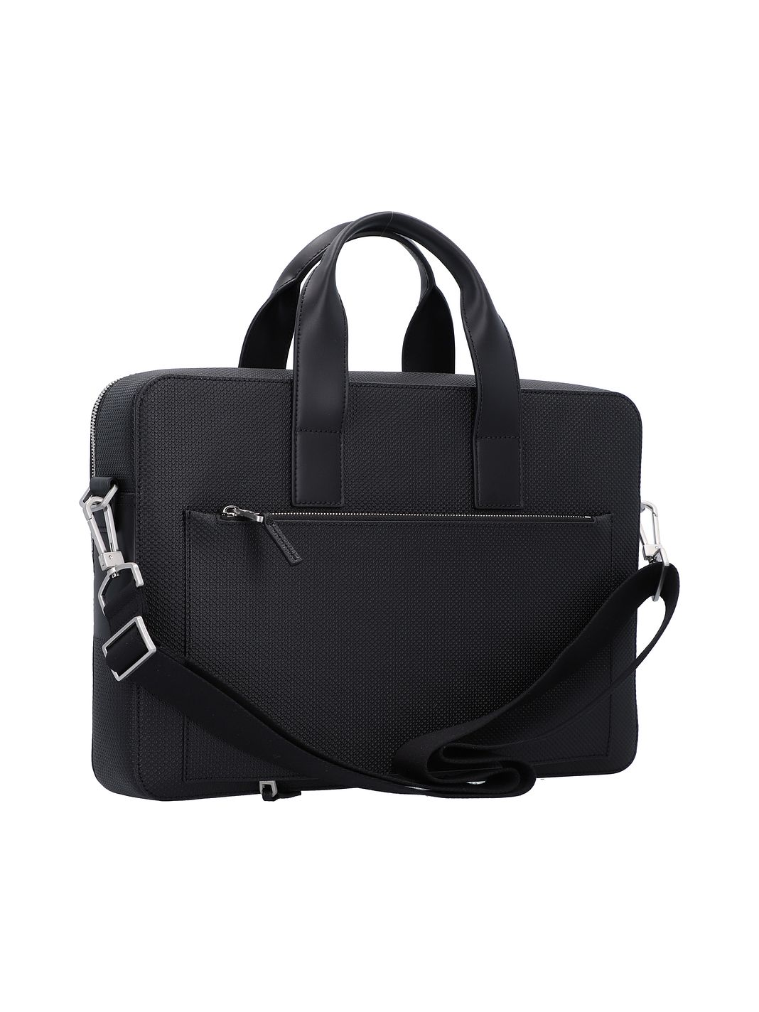 Lacoste Chantaco Valigetta Vera Pelle 39 cm Vano porta PC Lacoste Chantaco Valigetta Vera Pelle 39 cm Vano porta PC