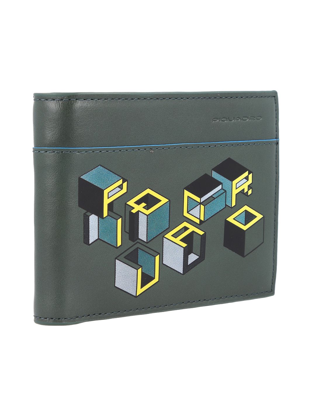 Piquadro Blue Square Portafoglio Protezione RFID Vera Pelle 13 cm Piquadro Blue Square Portafoglio Protezione RFID Vera Pelle 13 cm