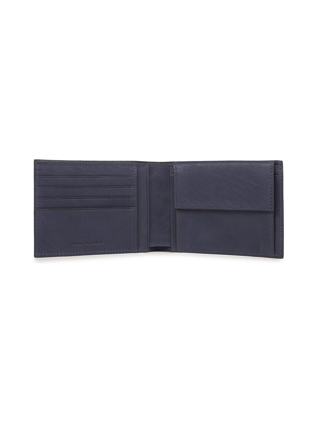 Piquadro Black Square Portafoglio Vera Pelle 12.5 cm Piquadro Black Square Portafoglio Vera Pelle 12.5 cm