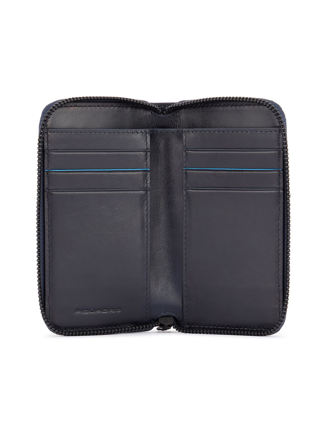 Piquadro Blue Square Revamp Portafoglio Protezione RFID Vera Pelle 3 cm Piquadro Blue Square Revamp Portafoglio Protezione RFID Vera Pelle 3 cm