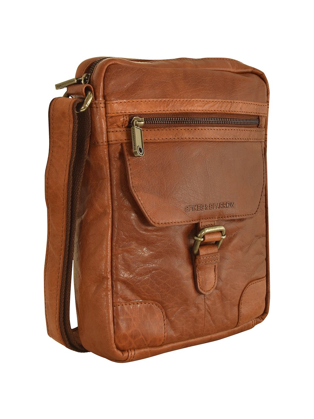 Spikes & Sparrow Borsa a tracolla Vera Pelle 21 cm Spikes & Sparrow Borsa a tracolla Vera Pelle 21 cm