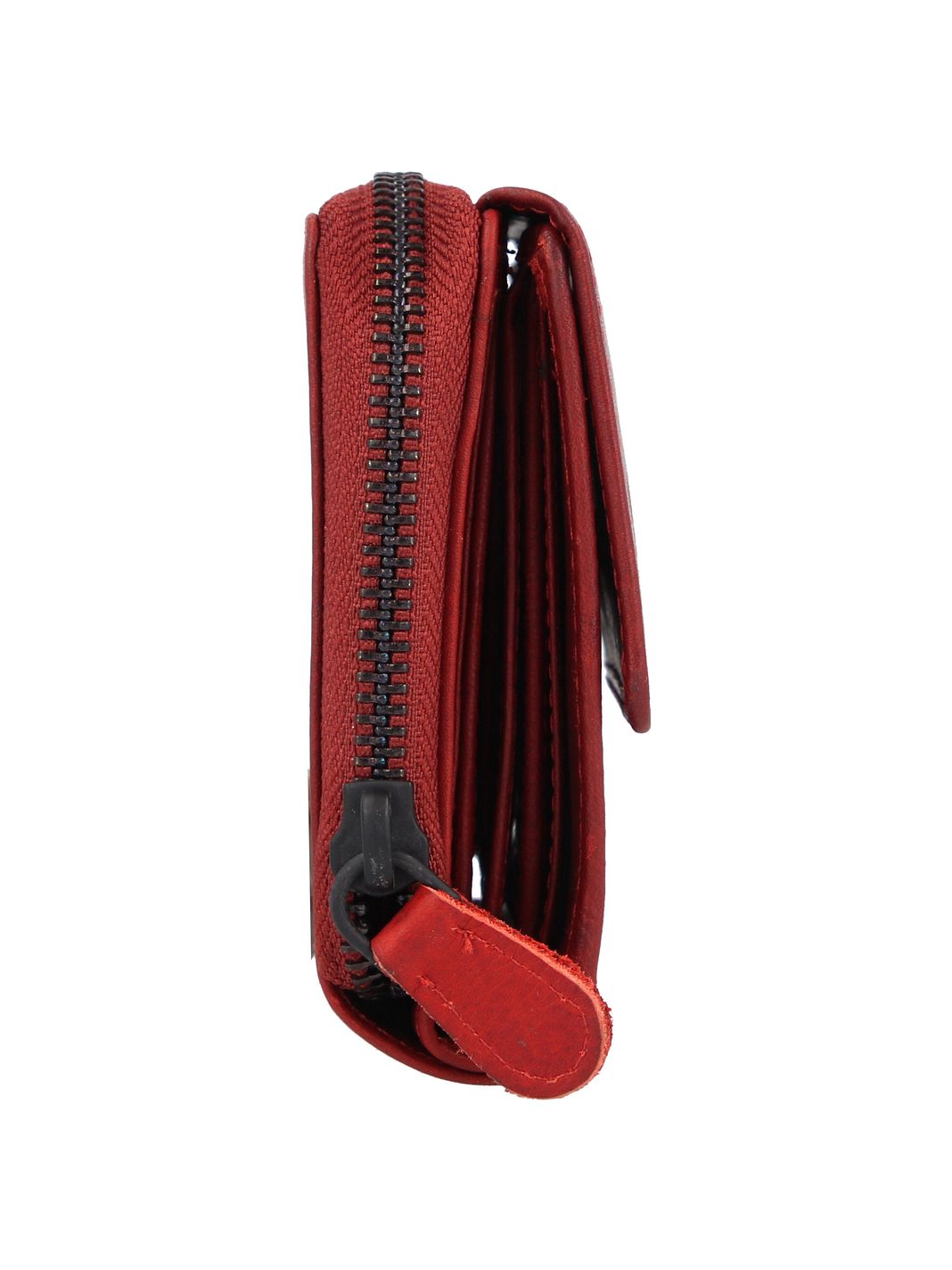 Jack Kinsky Risör Portafoglio Protezione RFID Vera Pelle 14 cm