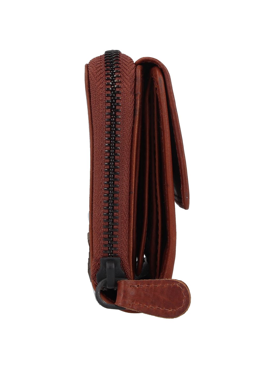 Jack Kinsky Risör Portafoglio Protezione RFID Vera Pelle 14 cm