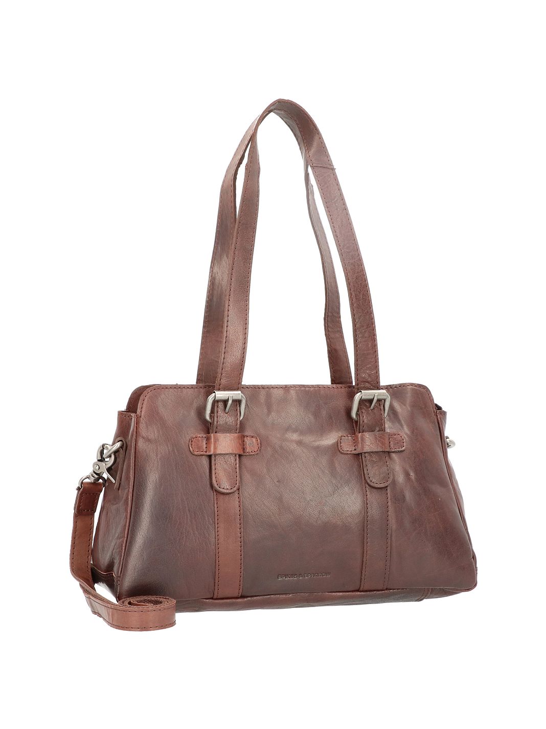 Spikes & Sparrow Borsa a spalla Vera Pelle 34 cm Spikes & Sparrow Borsa a spalla Vera Pelle 34 cm