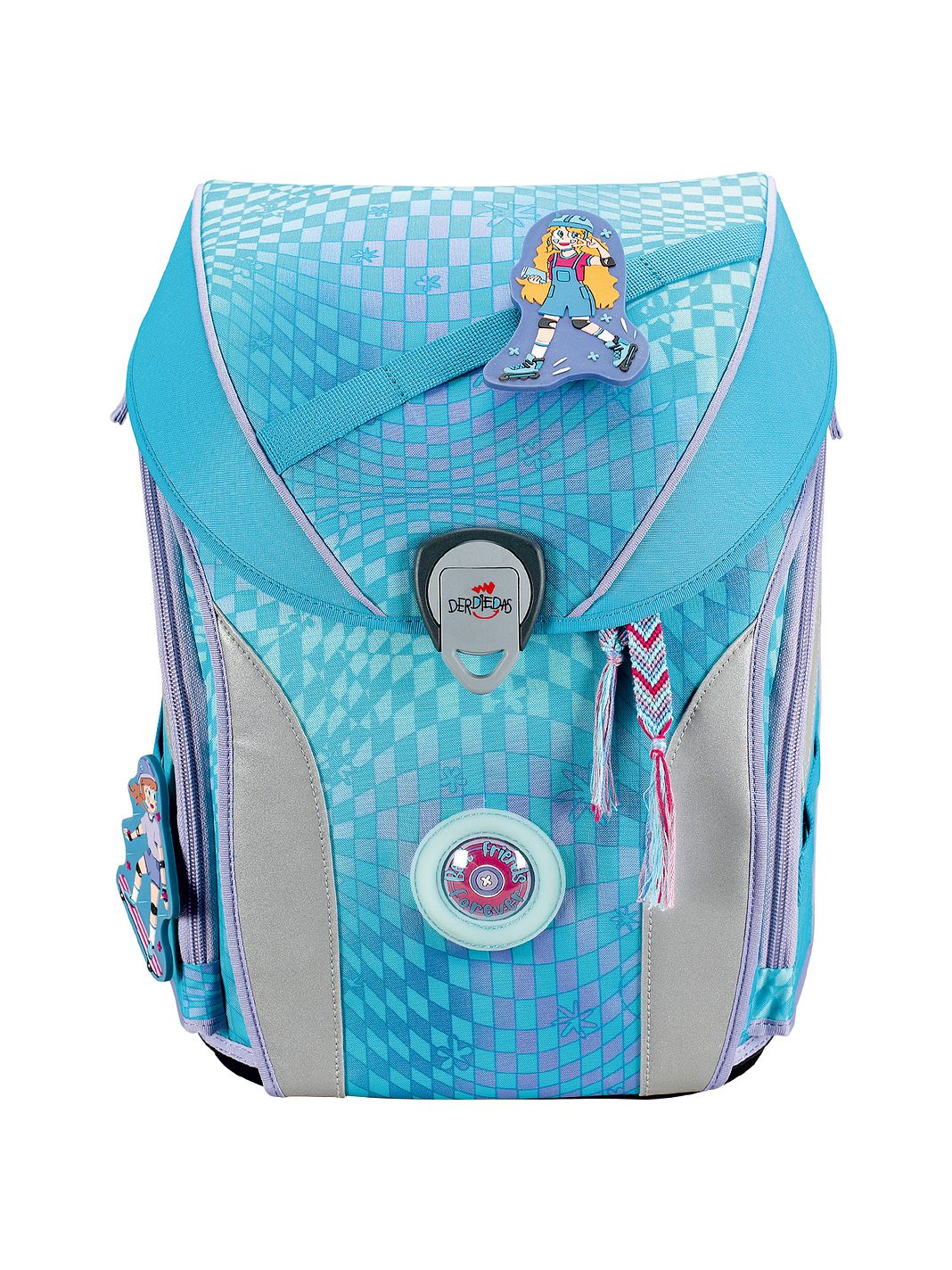 DerDieDas ErgoFlex Max LED Set di borse per la scuola 5 pezzi