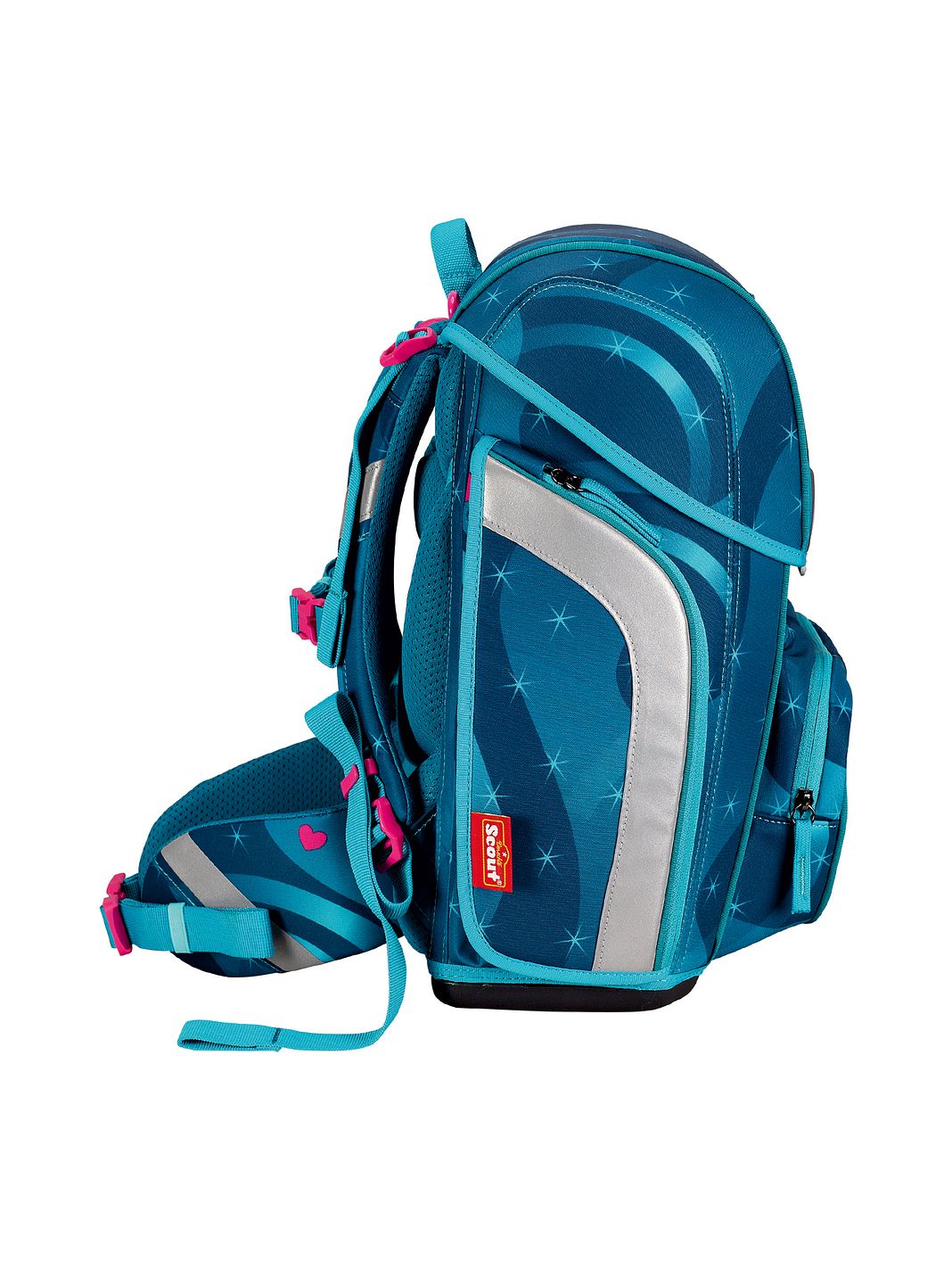 Scout Genius LED Set di borse per la scuola 4 pezzi Scout Genius LED Set di borse per la scuola 4 pezzi