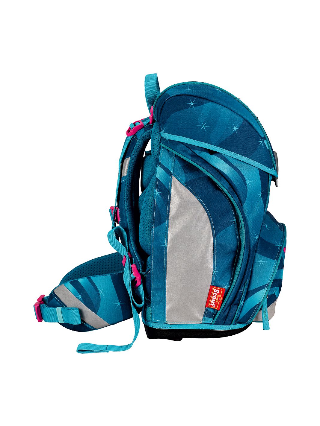 Scout Alpha Skoletaskesæt 4-delt Scout Alpha Skoletaskesæt 4-delt