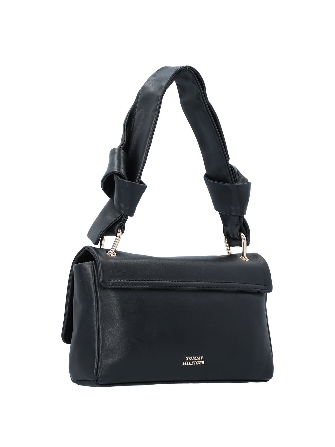 Tommy Hilfiger Pushlock Borsa a spalla Vera Pelle 26 cm Tommy Hilfiger Pushlock Borsa a spalla Vera Pelle 26 cm