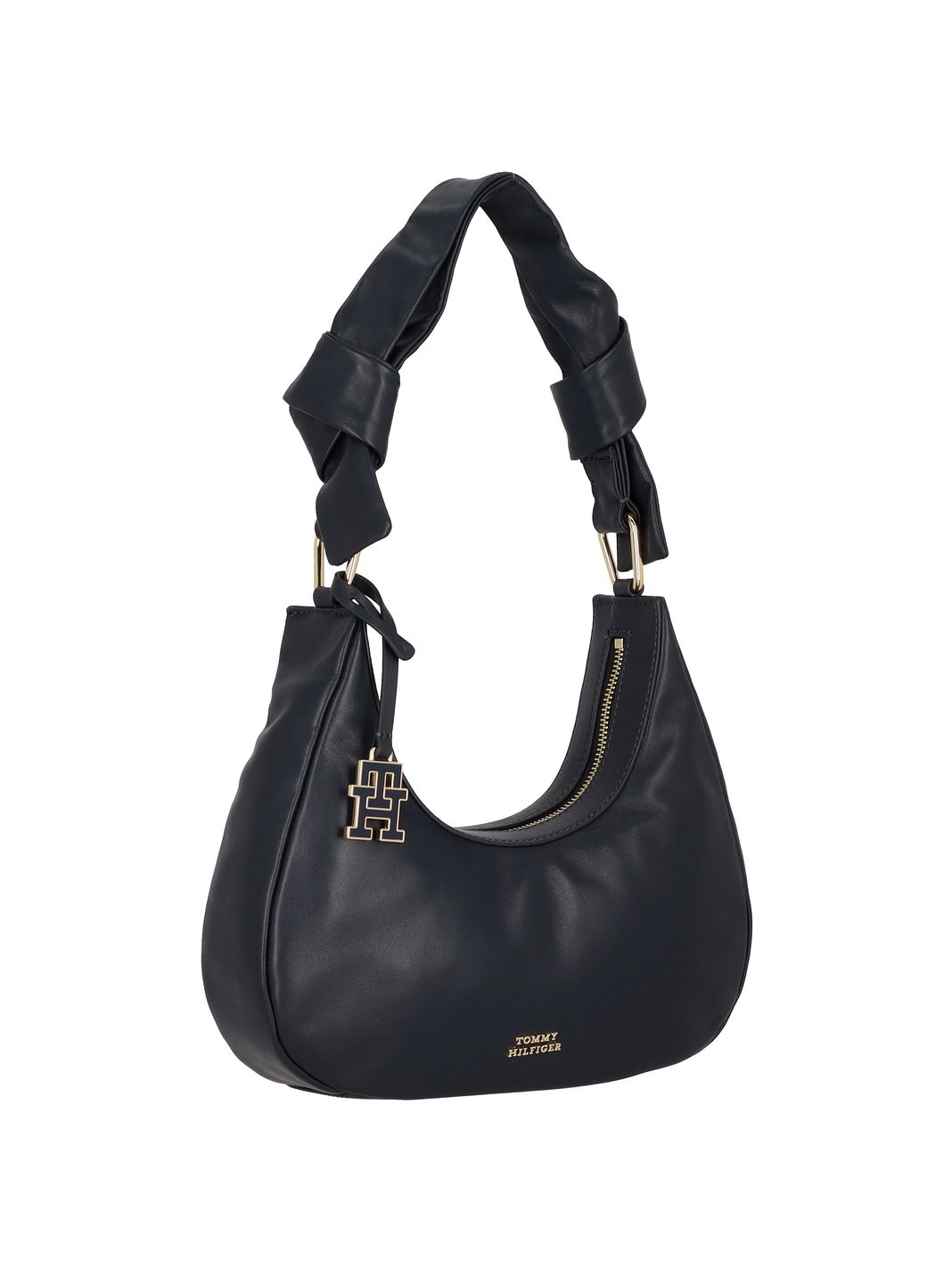 Tommy Hilfiger Pushlock Borsa a spalla Vera Pelle 28 cm Tommy Hilfiger Pushlock Borsa a spalla Vera Pelle 28 cm