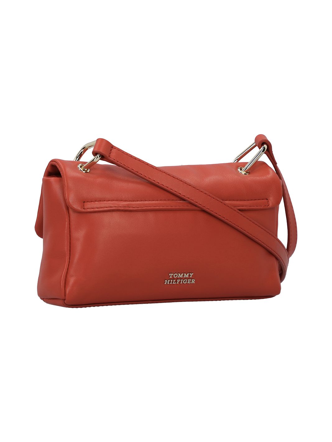 Tommy Hilfiger Pushlock Borsa a tracolla Vera Pelle 22 cm Tommy Hilfiger Pushlock Borsa a tracolla Vera Pelle 22 cm