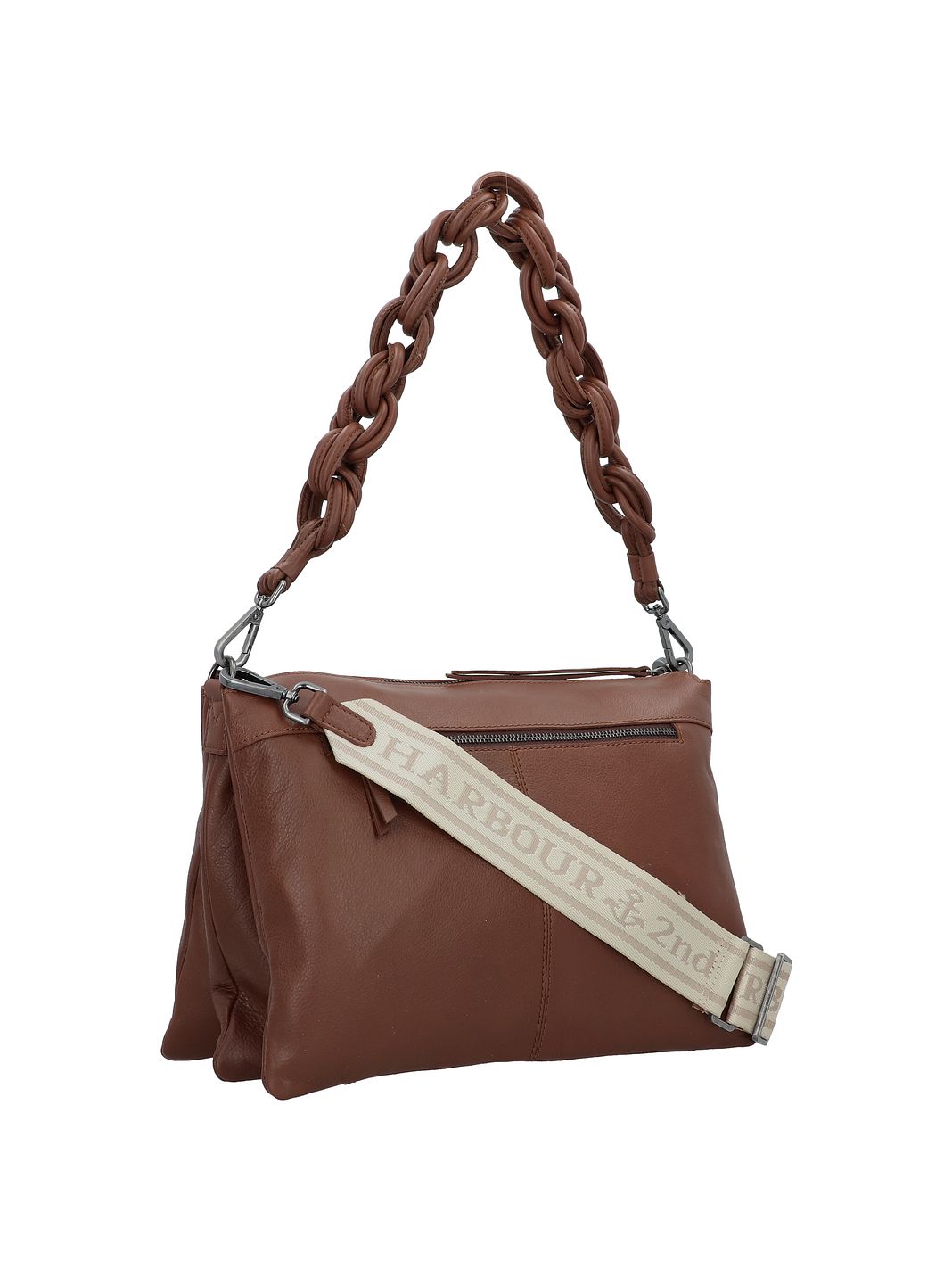 Harbour 2nd Just Pure Borsa a spalla Vera Pelle 35 cm Harbour 2nd Just Pure Borsa a spalla Vera Pelle 35 cm