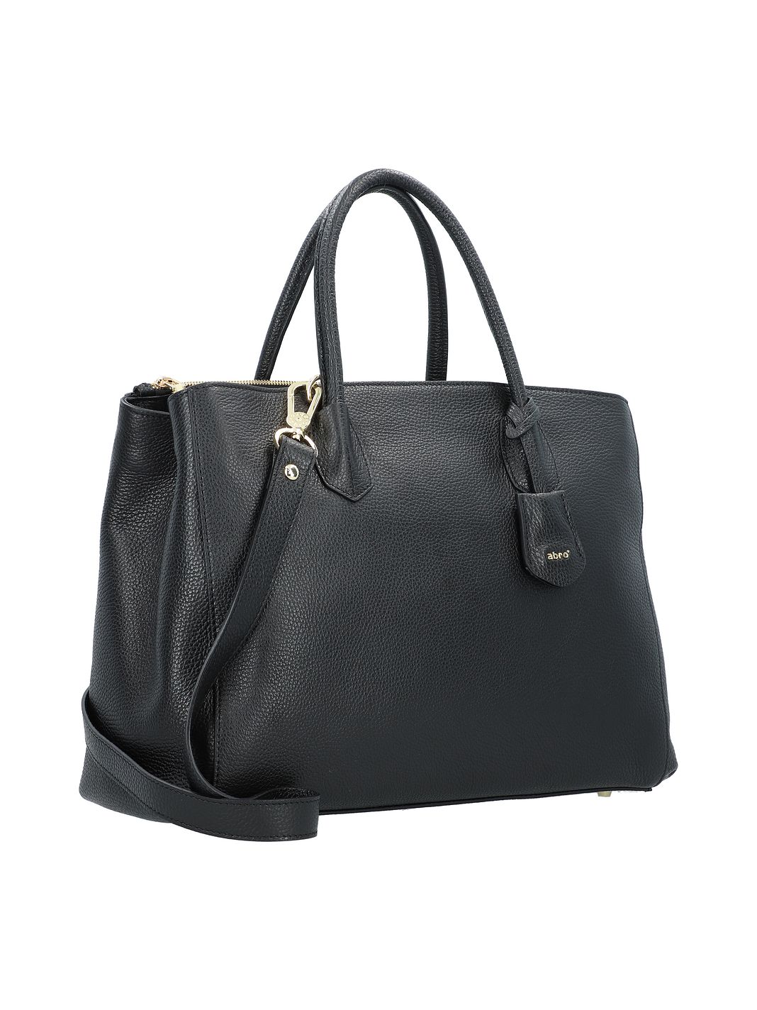 abro Adria Bolsa de compras Piel natural 41 cm Compartimento para el portátil