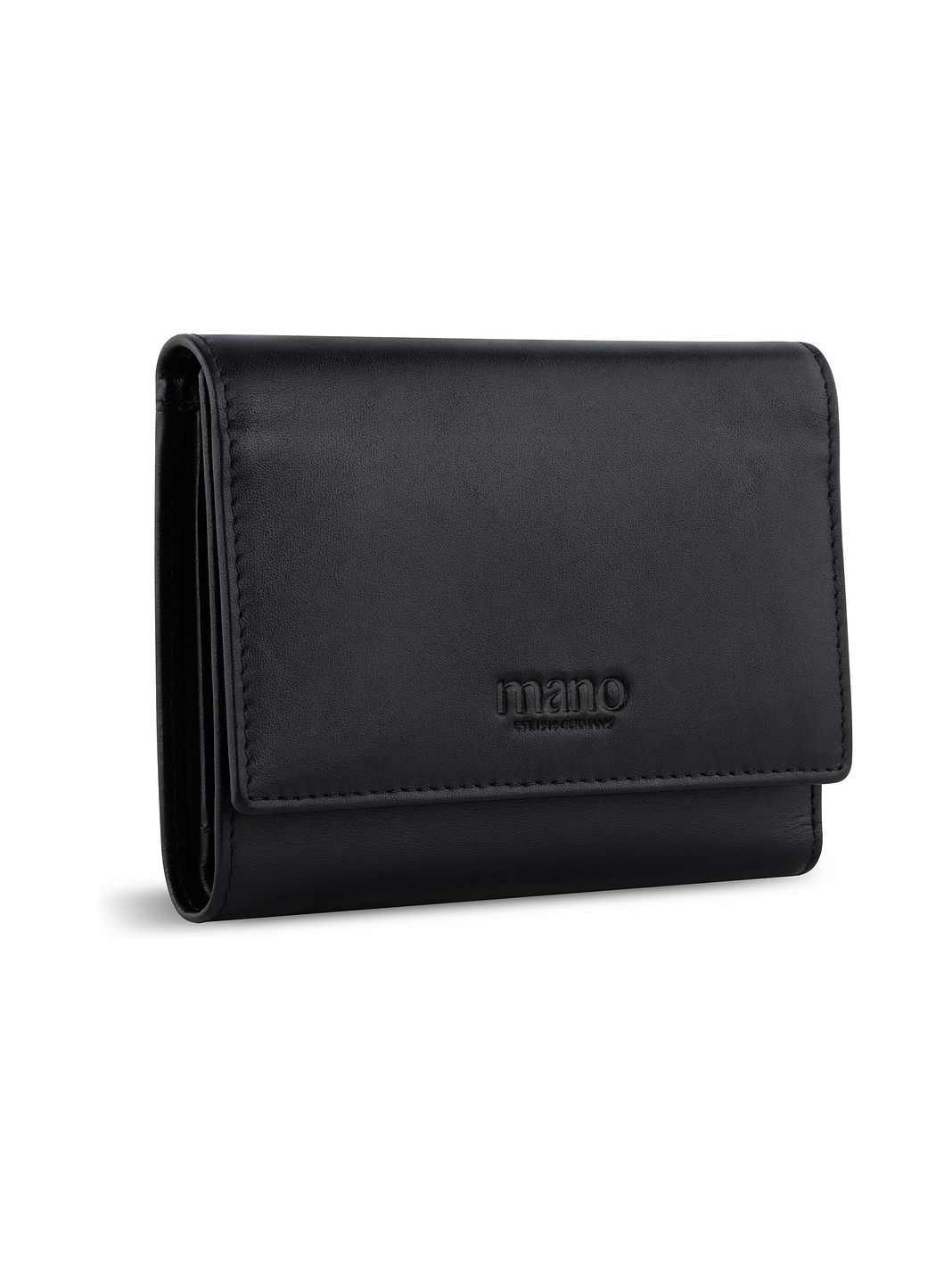 mano Don Andrea Portafoglio Protezione RFID Vera Pelle 12.5 cm mano Don Andrea Portafoglio Protezione RFID Vera Pelle 12.5 cm