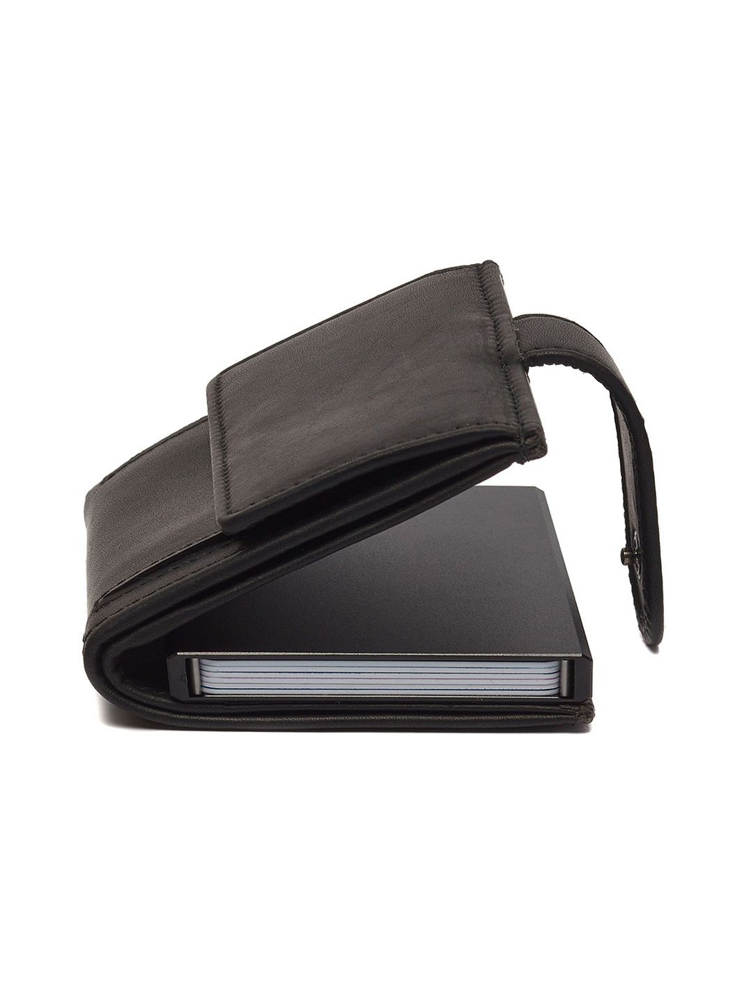 The Chesterfield Brand Leipzig Custodia per carta di credito Protezione RFID Vera Pelle 7.5 cm