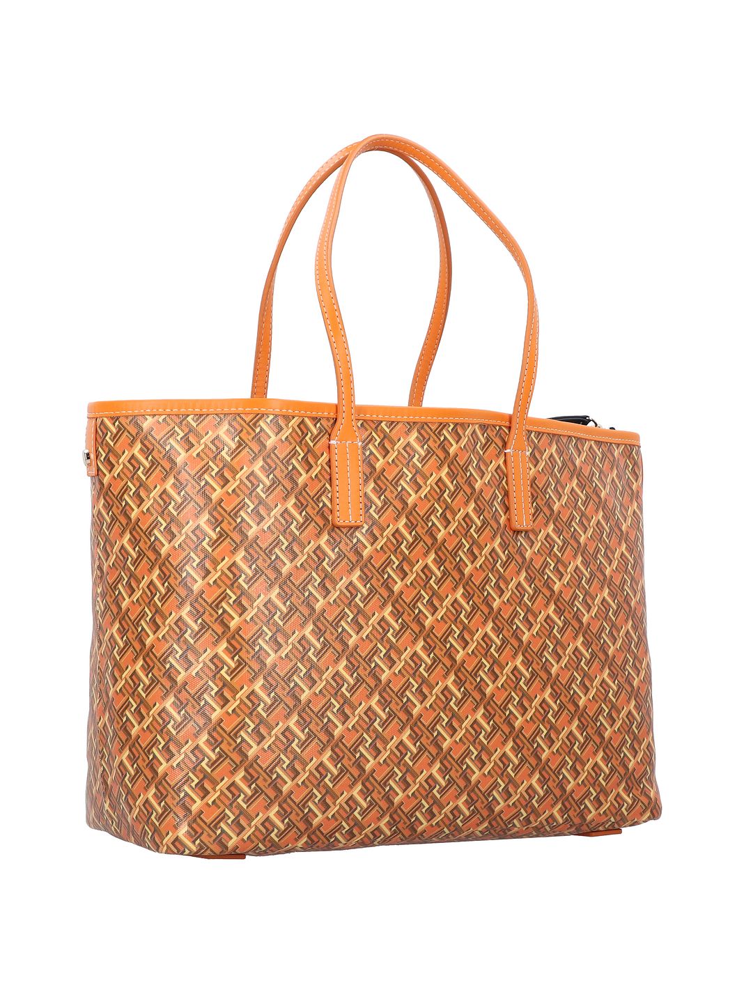 Tommy Hilfiger TH Monoplay Leather Borsa shopper 36 cm