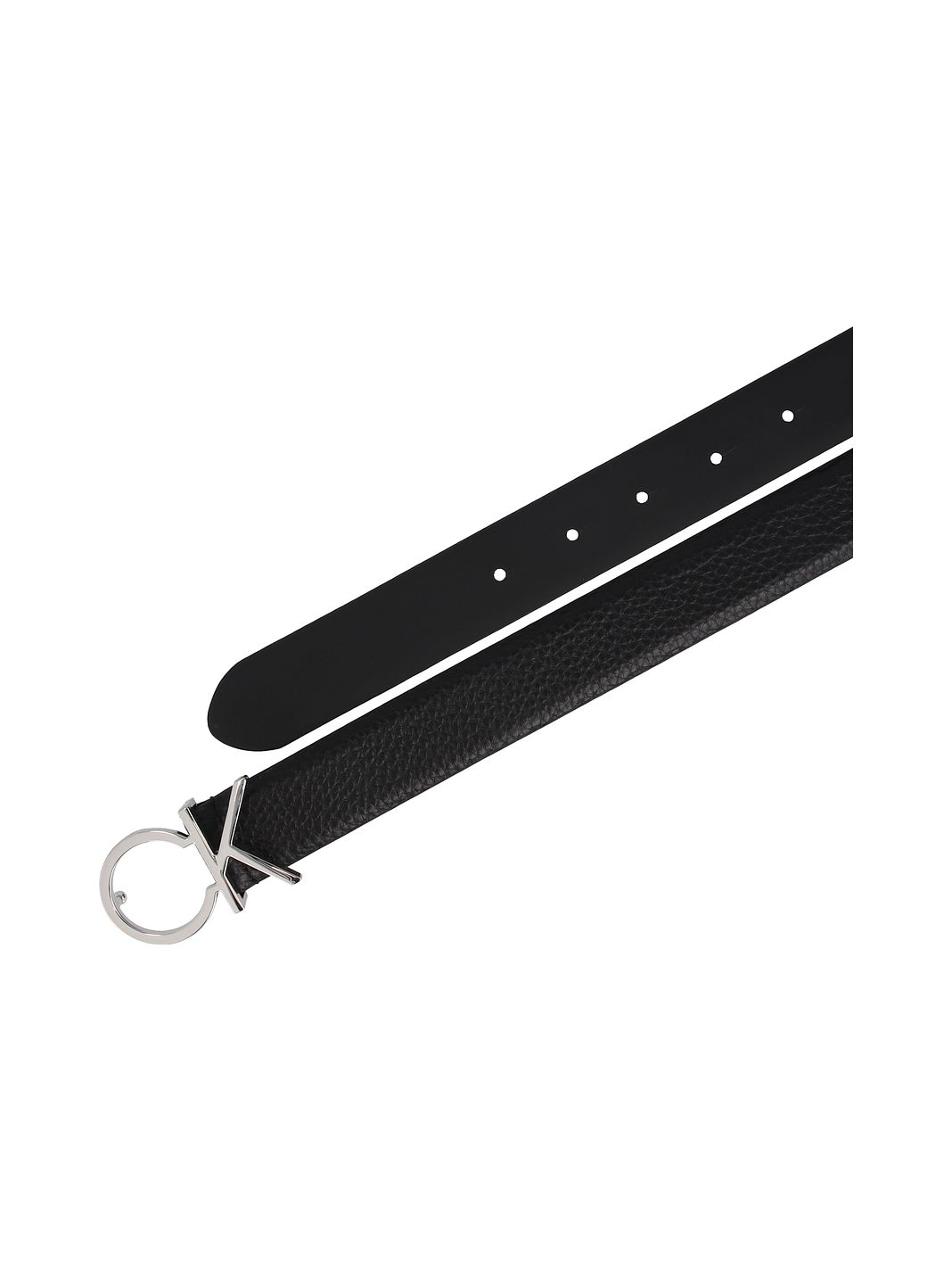 Calvin Klein CK Logo Bælte Læder Calvin Klein CK Logo Bælte Læder