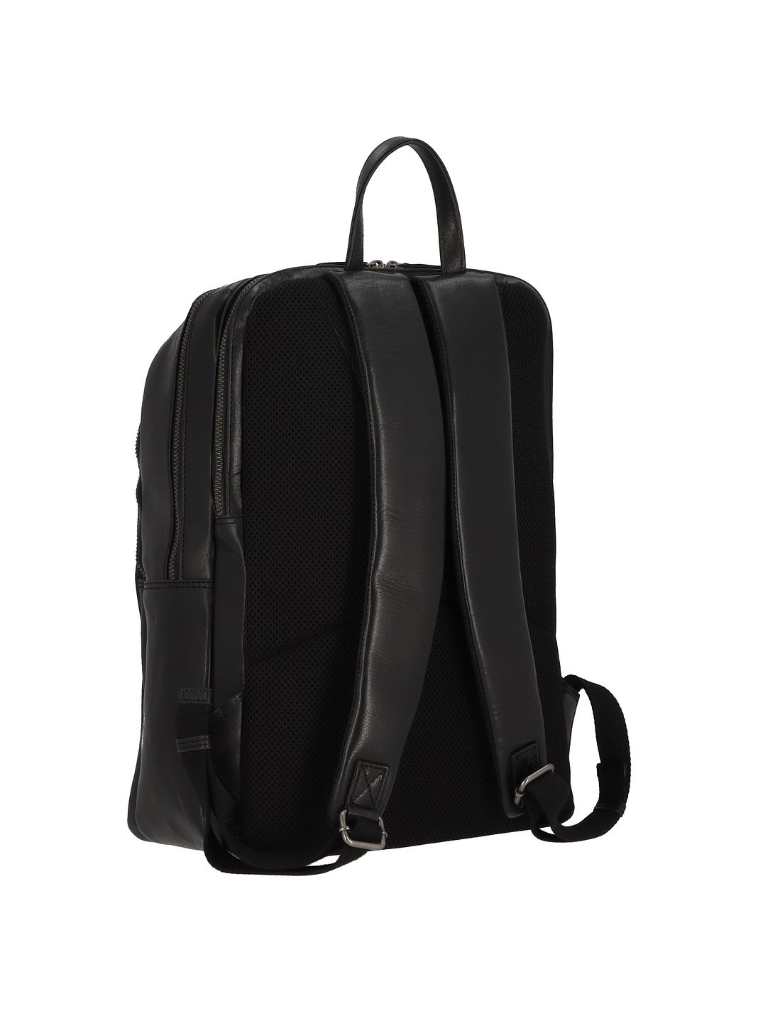 Plevier Rock Opal Zaino da giorno Vera Pelle 43 cm Vano porta PC