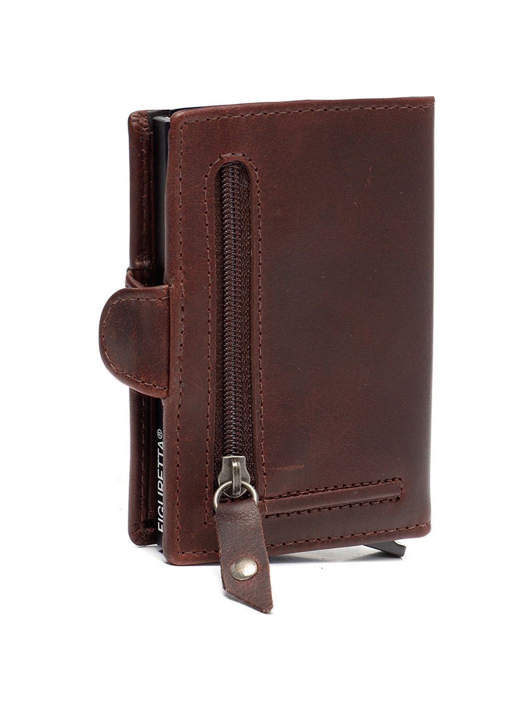 The Chesterfield Brand Lagos Custodia per carta di credito Protezione RFID Vera Pelle 6.5 cm