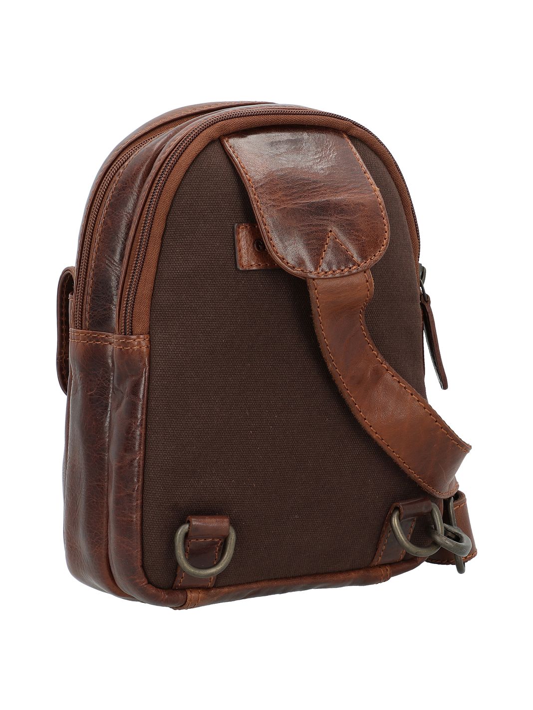 Greenburry Rugged Bolsa de hombro Piel natural 17 cm