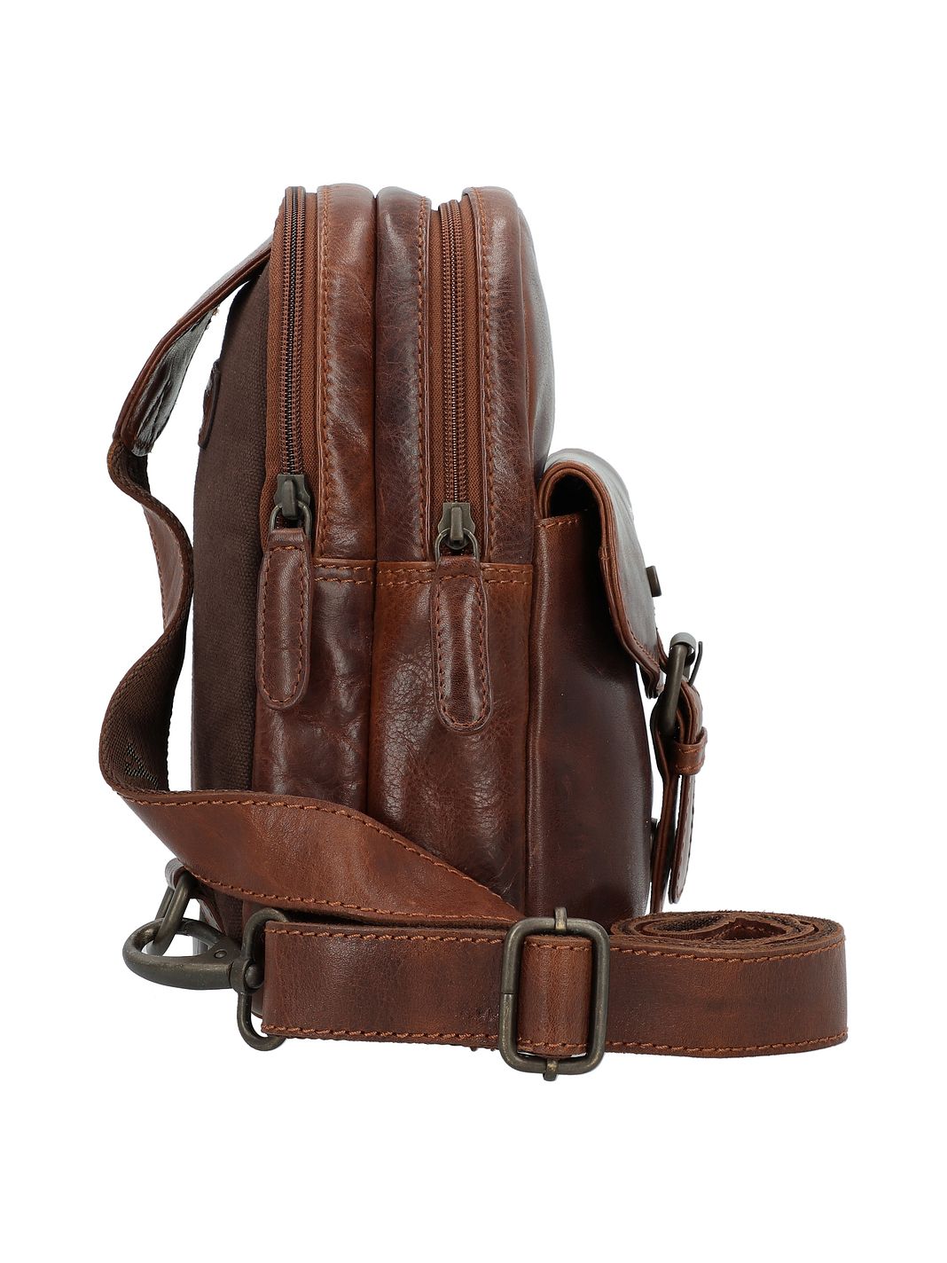 Greenburry Rugged Bolsa de hombro Piel natural 17 cm