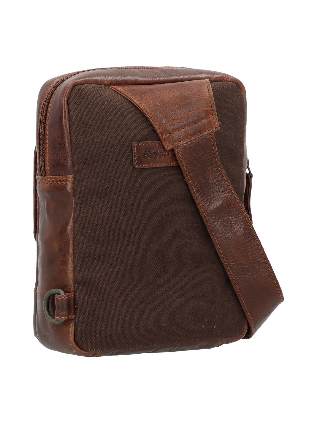 Greenburry Rugged Crossbody taske Læder 19 cm