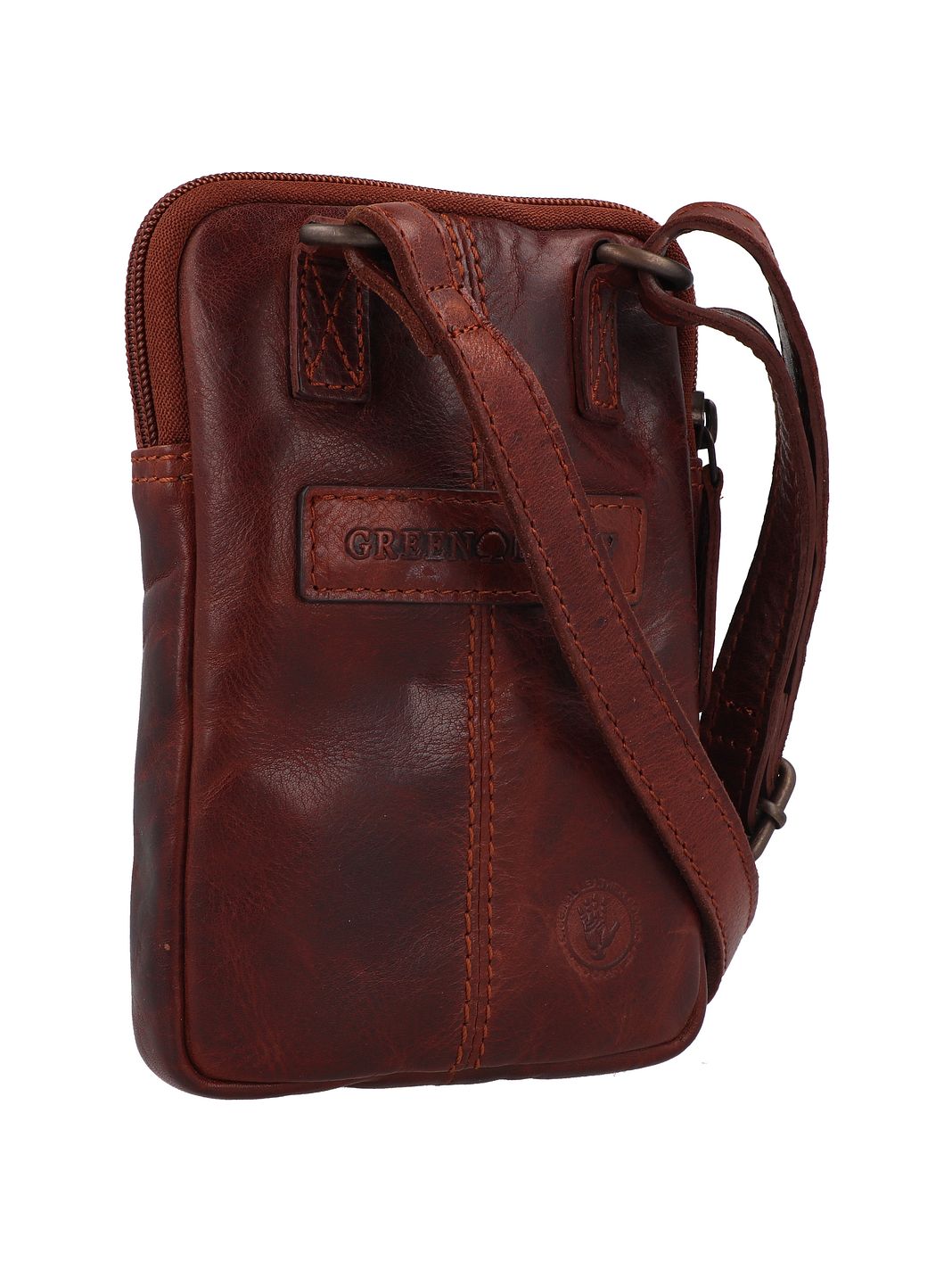 Greenburry Rugged Mobiltaske Læder 13 cm Greenburry Rugged Mobiltaske Læder 13 cm