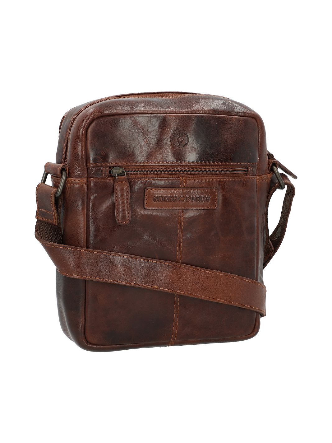 Greenburry Rugged Crossbody taske Læder 21 cm Greenburry Rugged Crossbody taske Læder 21 cm