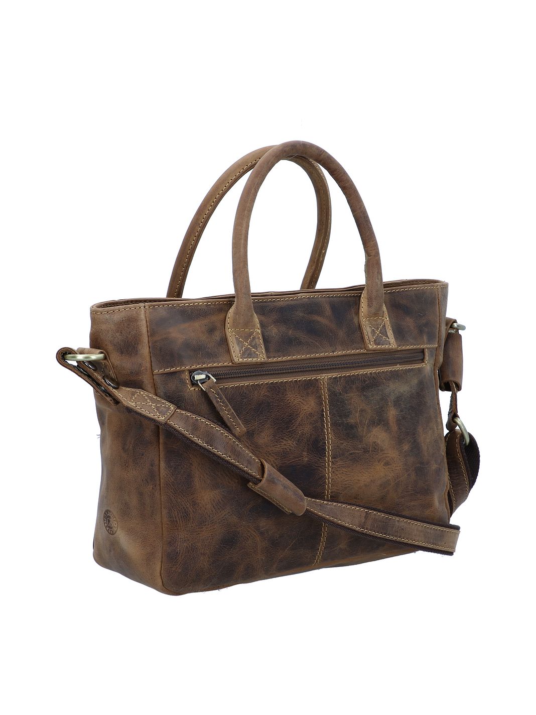 Greenburry Vintage Borsa shopper Vera Pelle 36 cm Greenburry Vintage Borsa shopper Vera Pelle 36 cm
