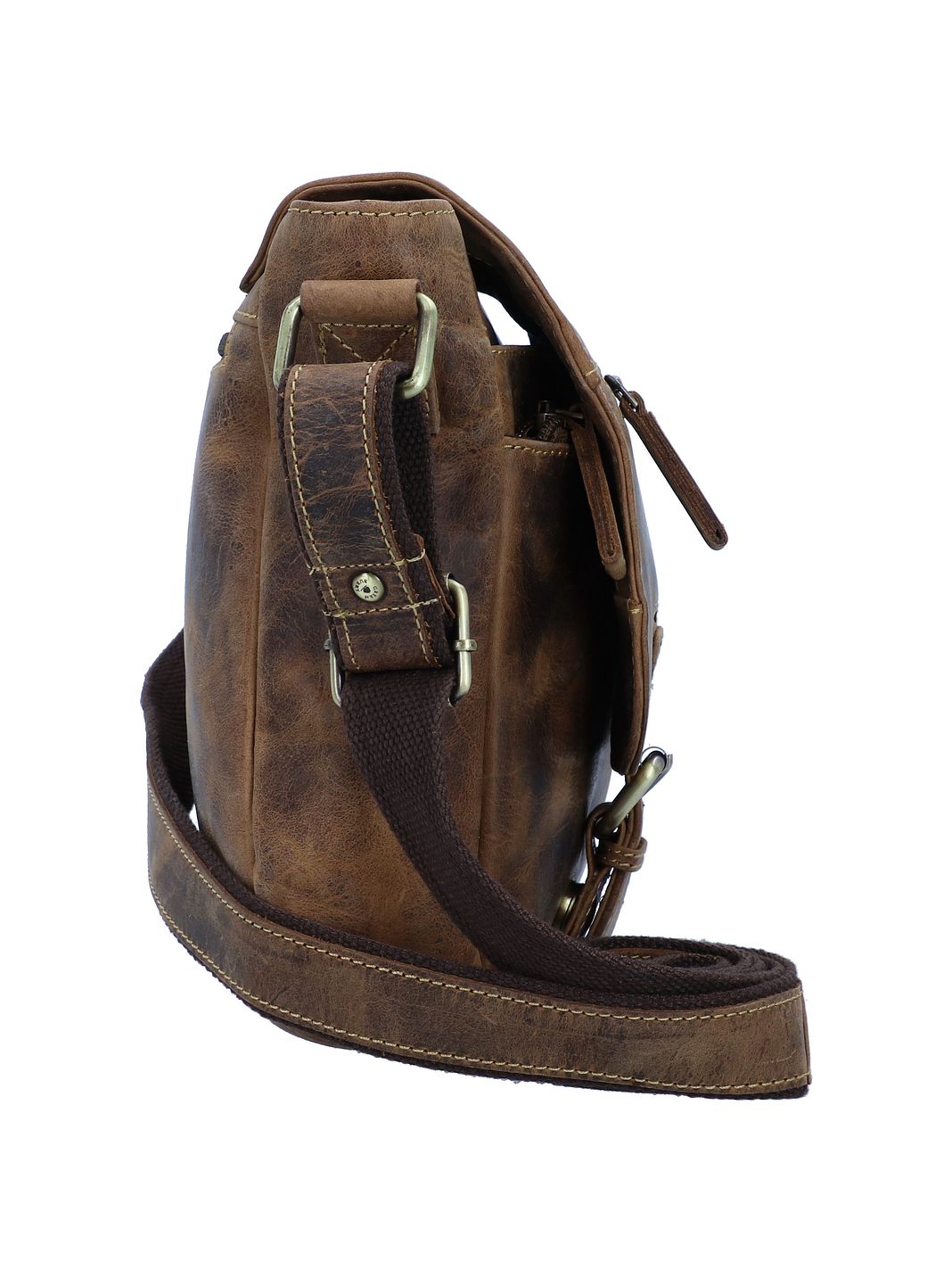 Greenburry Vintage Borsa a tracolla Vera Pelle 26 cm Greenburry Vintage Borsa a tracolla Vera Pelle 26 cm