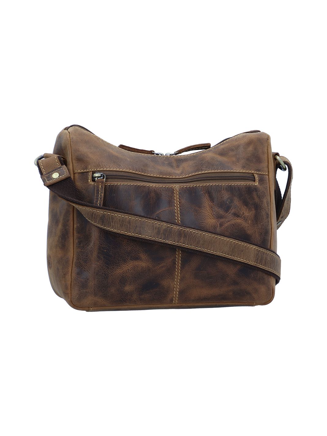 Greenburry Vintage Crossbody taske Læder 30 cm