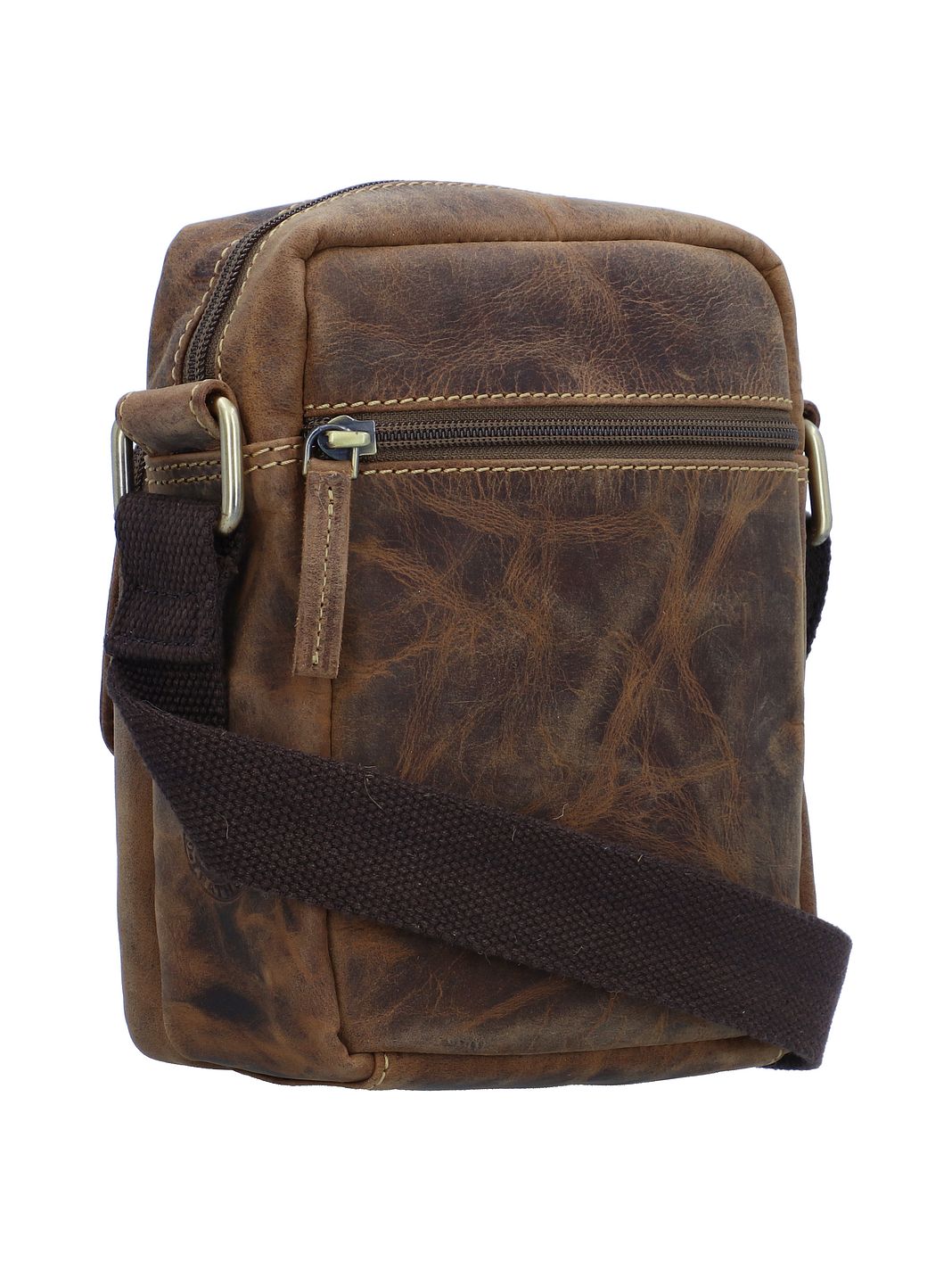 Greenburry Vintage Borsa a tracolla Vera Pelle 18 cm Greenburry Vintage Borsa a tracolla Vera Pelle 18 cm
