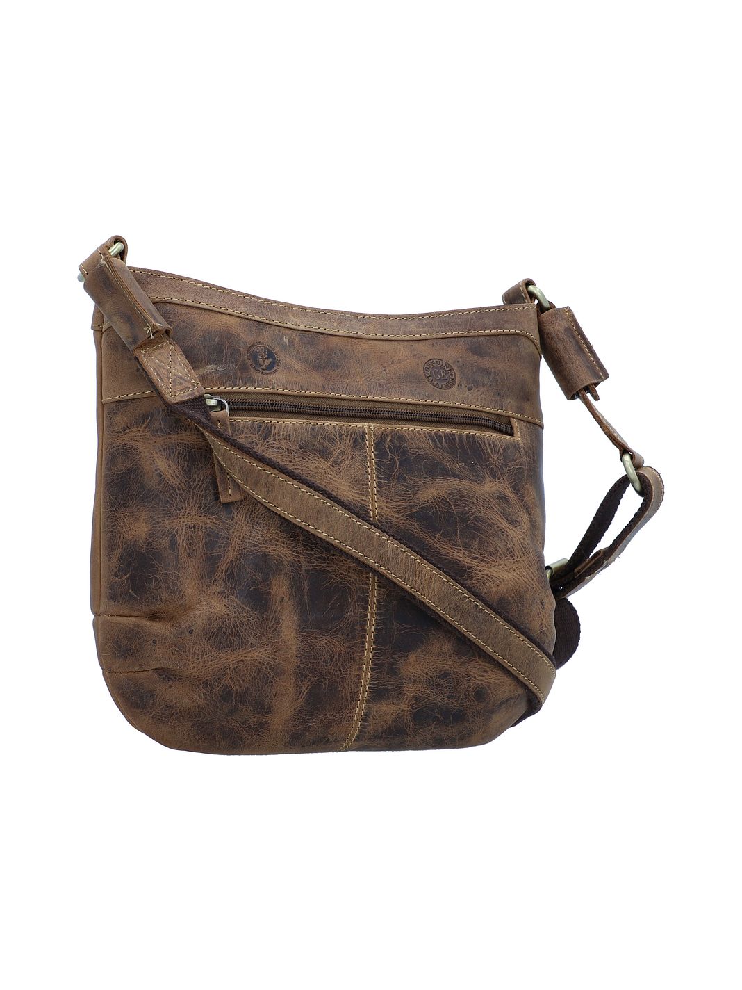 Greenburry Vintage Borsa a tracolla Vera Pelle 27 cm Greenburry Vintage Borsa a tracolla Vera Pelle 27 cm